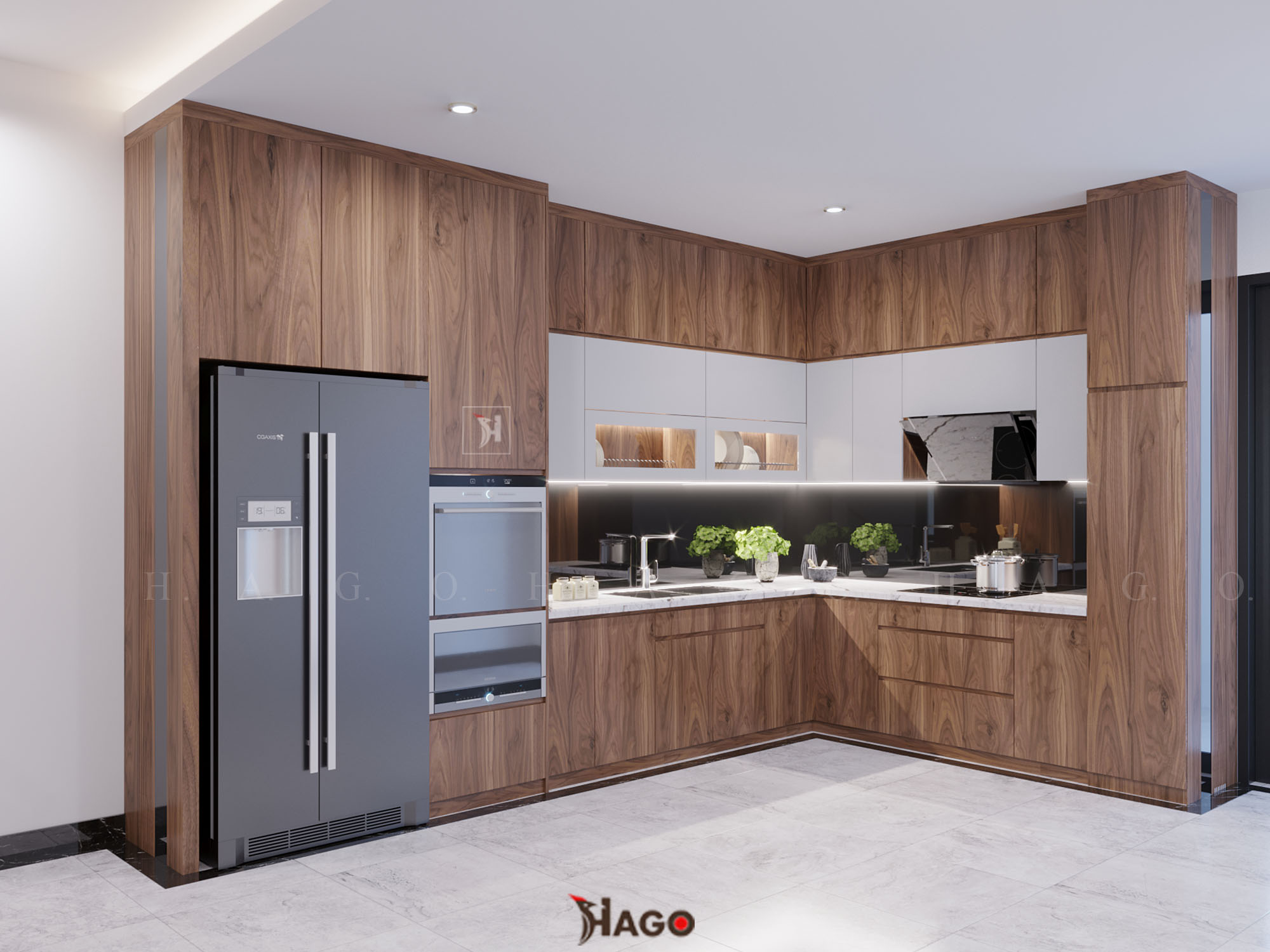 Tủ bếp gỗ đổi hiện đại của chúng tôi sẽ khiến cho không gian bếp gia đình của bạn trở nên thật tuyệt vời và sang trọng. Với thiết kế hiện đại, tủ bếp gỗ của chúng tôi sẽ giúp cho phong cách của căn bếp của bạn được nâng cao đáng kể. Chúng tôi đảm bảo rằng khách hàng sẽ không hối hận khi đến với sản phẩm của chúng tôi. Hãy cùng đến với chúng tôi để đổi mới không gian bếp của bạn.