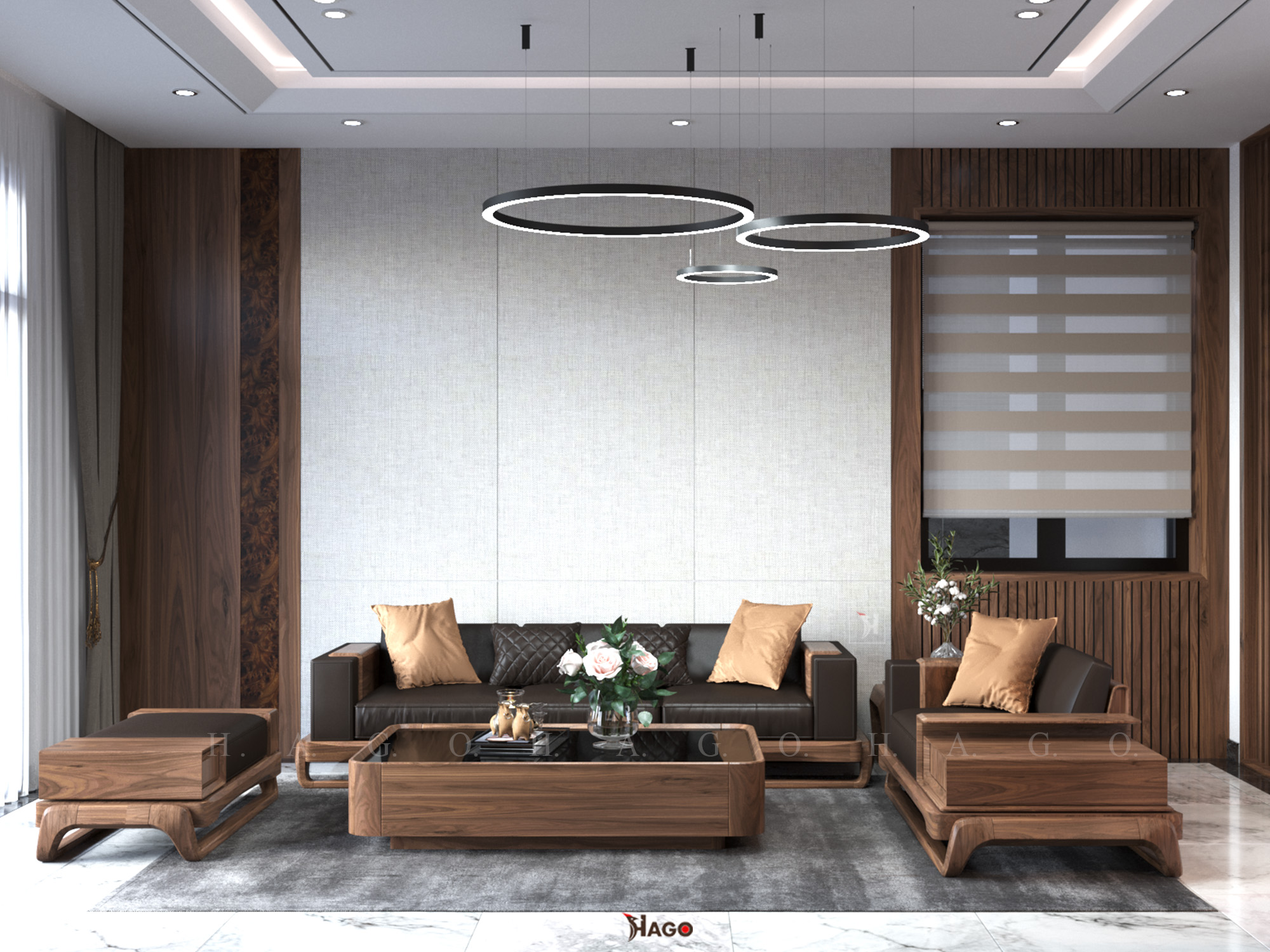 kích thước bàn sofa gỗ chuẩn 